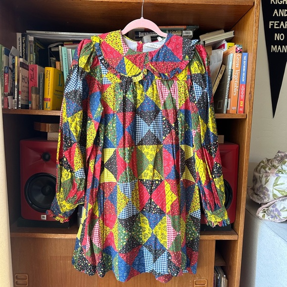 Doen Adalina Countryside Patchwork Dress - Picture 2 of 8